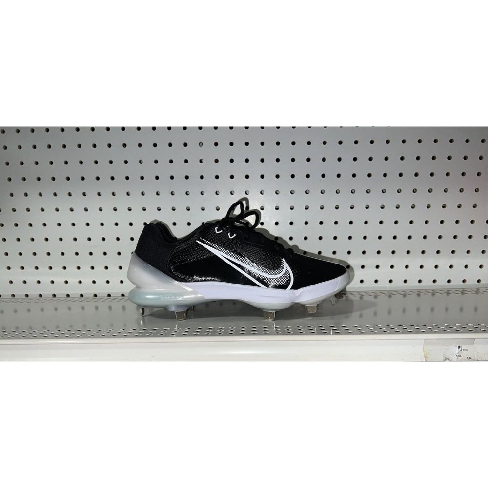 Nike Force Zoom Trout 7 Pro Mens Metal Baseball Cleats Size 8.5 Black White